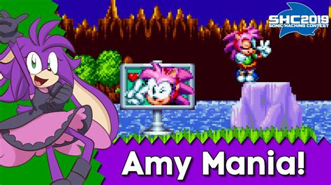 Amy Rose Comes To Mania Amy Mania Sonic Hacking Contest 2019 Mods