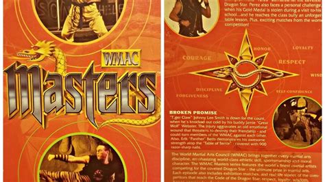 Sort of a cross between the wwe and a ninja movie. (VHS TAPES) WMAC Masters: Going for Gold, Broken Promise ...