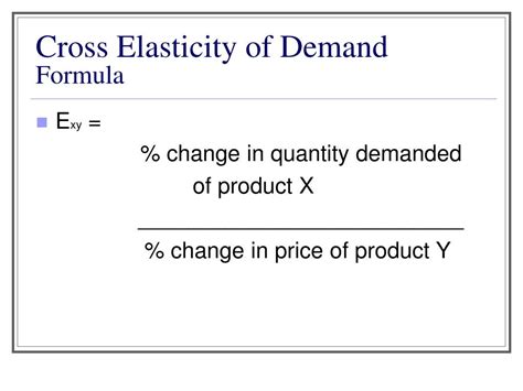 Three examples of calculations of cross price elasticity of demand are worked through in this short topic revision video. PPT - CHAPTER 20 ELASTICITY of DEMAND & SUPPLY PowerPoint ...
