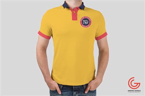 3d desktop screen mockup view to bringing a super amazing look to your company's website and engage the public attention. Free Man Wearing Polo T-Shirt MockupGraphic Google - Tasty ...