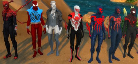 Marvel Sims Outfits