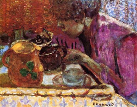 Pierre Bonnard Breakfast cm Descriptif de l œuvre Artchive