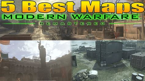 Top 5 Best Maps In Modern Warfare Remastered Call Of Duty Mwr 5 Best