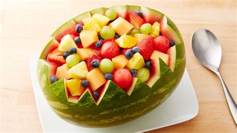 Carved Watermelon Bowl Recipe