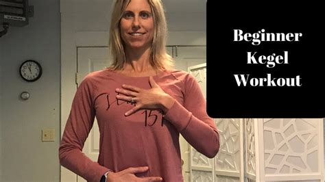 Kegel Exercise Beginner Workout And Why EVERYONE Should Do Them YouTube