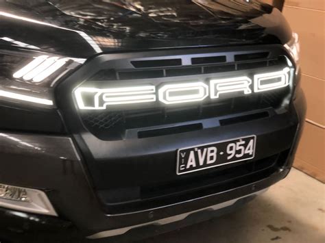 Ford Ranger Raptor Grill To Suit Wildtrak Px3 2018 2021 With Led