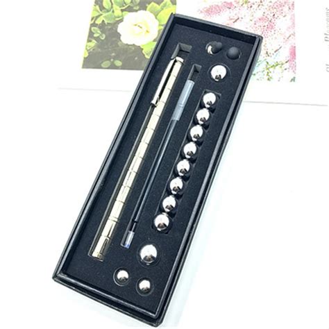Creative Modular Polar Pen Magnetic Magnets Ball Touch Pen With 12