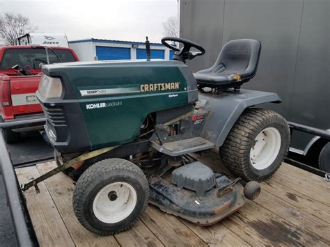 Craftsman Gt Lawn And Garden Tractor With Kohler 20 Horsepower Magnum