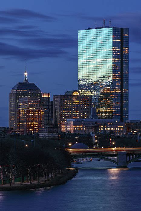 Charles River And 200 Clarendon By Juergen Roth Charles River