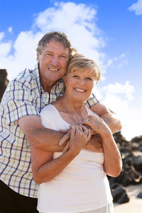 Lovely Senior Mature Couple On Their 60s Or 70s Retired