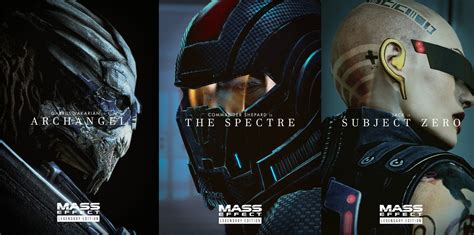 Mass Effect Characters Get Dune Inspired Posters In Awesome Fan Art