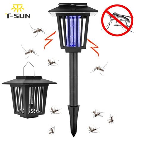 T Sunrise Led Mosquito Killer Lamp Outdoor Solar Power Energy Charger
