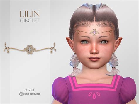 The Sims Resource Lilin Circlet Toddler