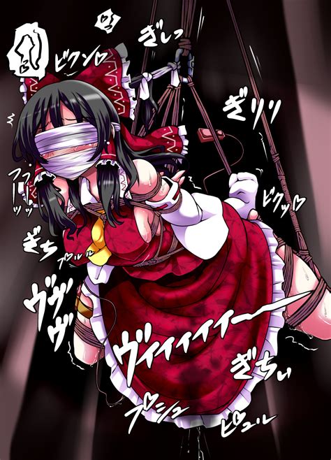 rule 34 arms behind back black hair blindfold blush bondage bow clothes detached sleeves