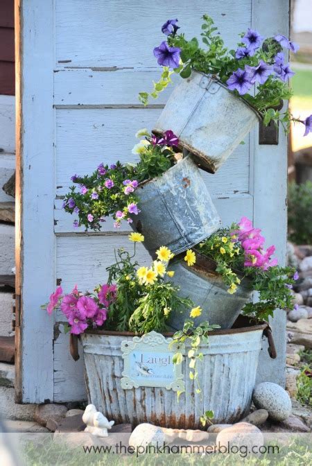 15 Amazing Flower Towers Or Tipsy Pot Planters Ideas A Cultivated Nest
