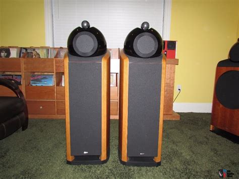 B And W Nautilus 802 Natural Cherry Bowers And Wilkins N802 802n