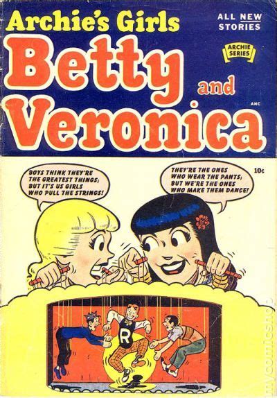 Archie S Girls Betty And Veronica 1951 Comic Books