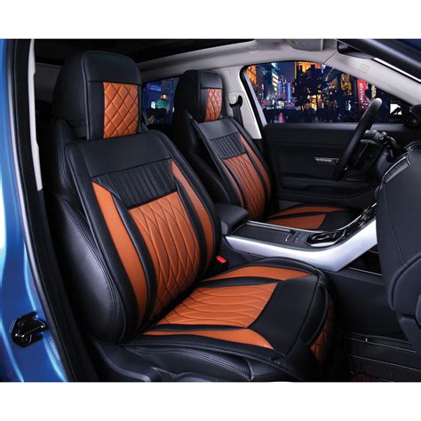 Luxury Series Brown Car Front Seat Cover Auto Seat Covers Masque