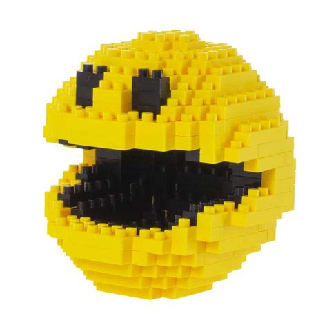 Pac Man Pixel Bausteine Foto Getdigital Gaminggadgetsde