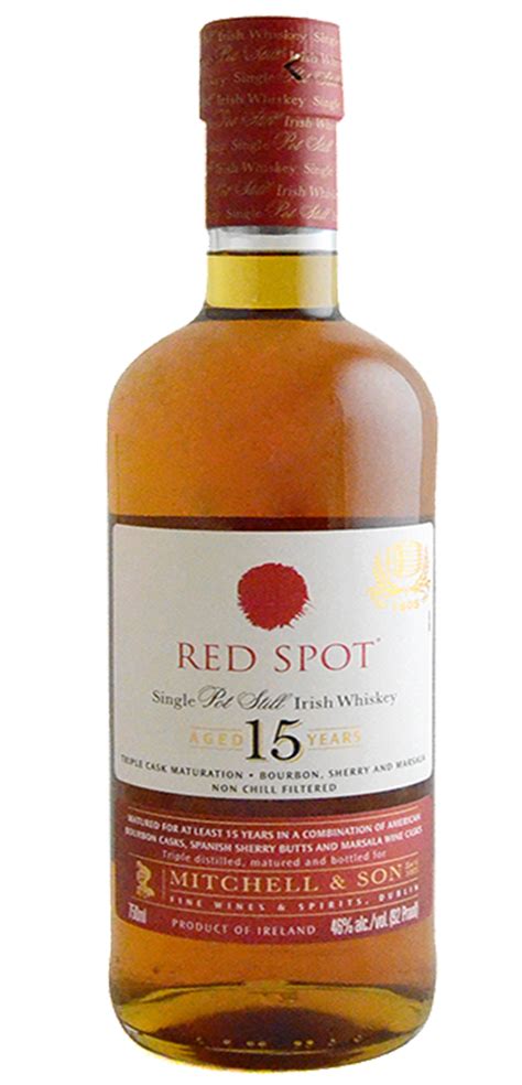 Buy Red Spot 15 Year Old Single Pot Still Irish Whiskey