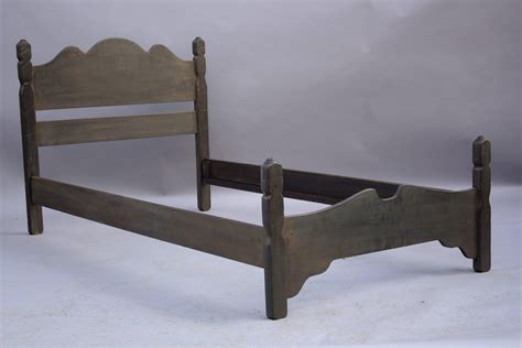 1930s Single Signed Monterey Twin Bed At 1stdibs