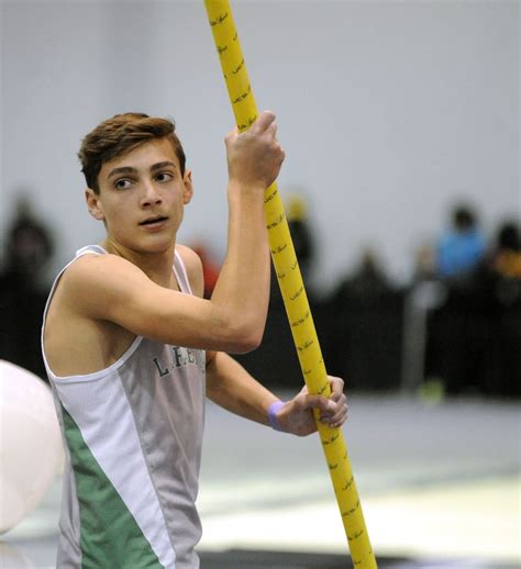 Armand duplantis breaks his own pole vault world record to justify the hype. All in the family: Pole-vault phenom Mondo Duplantis signs ...