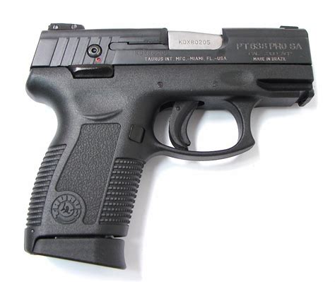 Taurus Pt 638 Pro Sa 380 Acp Caliber Pistol Comes With Two Magazines