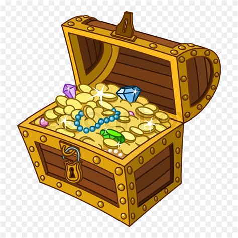 Download Cartoon Pirate Treasure Chest Clipart 5501634 Pinclipart