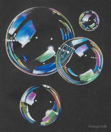 Bubbles Original Colored Pencil By Amaya Jade • Millions Of Unique