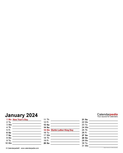 Photo Calendar 2024 Free Printable Pdf Templates