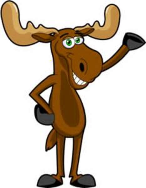 Free Animated Moose Clipart Free Images At Vector Clip
