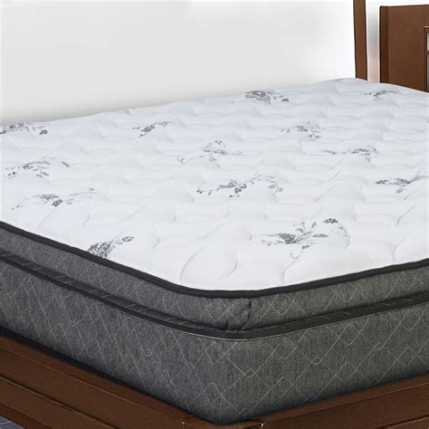 A pillow top mattress isn't very different from typical mattresses. Pillow Top King Size Mattress in White - OLE3-1060