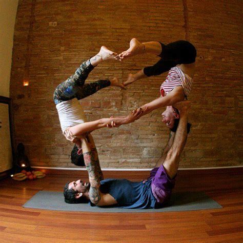 Partner Yoga Photos On Instagram Popsugar Fitness Acro Yoga Poses