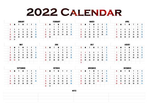 Calendar 2022 Png Hd Png Mart