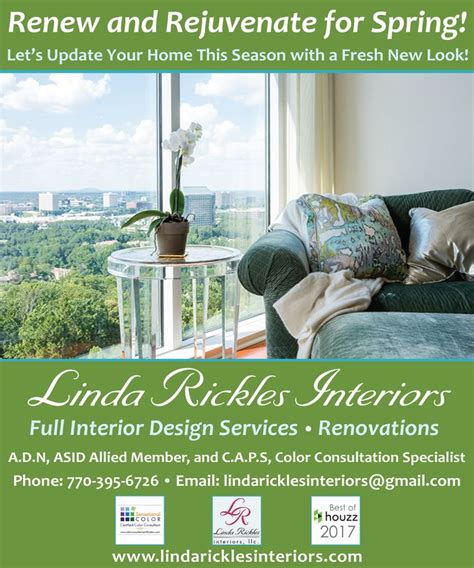 Ad Designed For Linda Rickles Interiors For Website Aha Connection