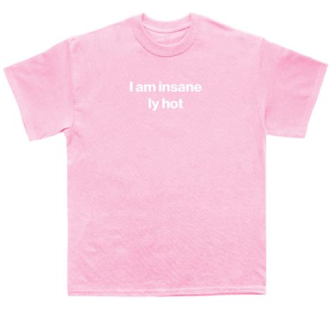 I Am Insanely Hot Shirt Found My Hoodie