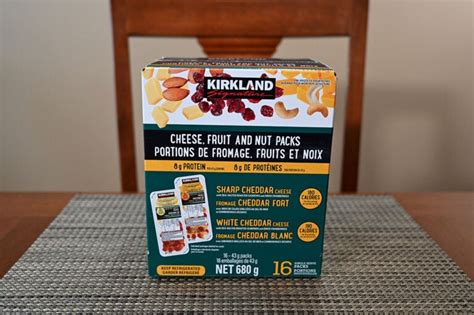 Costco Kirkland Signature Cheese Fruit And Nut Packs Review Costcuisine