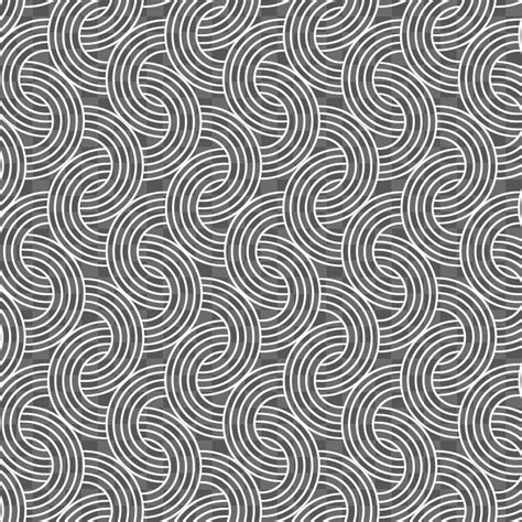 White Interlaced Rounded Arc Patterned Premium Png Rawpixel