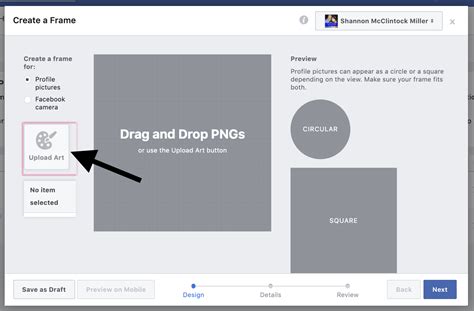 The Library Voice Easy Steps To Create A New Facebook Frame In Frame