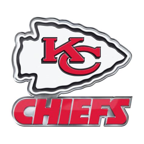 Kansas City Chiefs Auto Emblem Color Alternate Logo Caseys Distributing