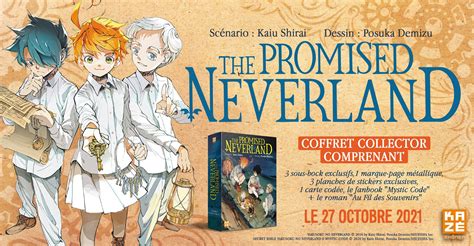 The Promised Neverland Revient Chez Kazé Manga Avec Son Guide Et Son 4e