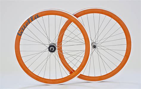 Deep V Fixed Gear Single Speed Wheelset By Quella Bicycle Ltd