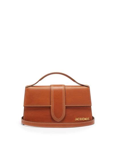 Jacquemus Le Grand Bambino Leather Bag In Brown Lyst