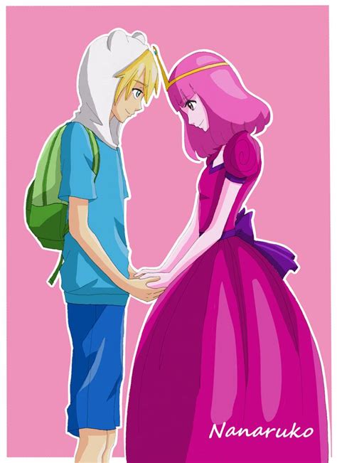 Adventure Time Princess Bubblegum And Finn Anime