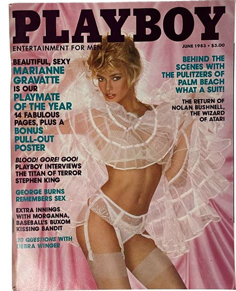 Playboy Magazine June Marianne Gravatte Pmoty On Ebid Ireland