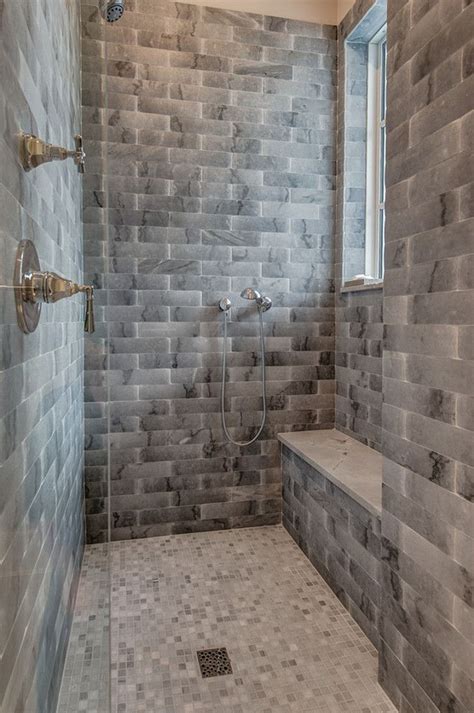 We will need a spray bottle, grout brush and adequate amount of water to clean the shower tiles in the vinegar method. 17+ Creative and Cool Walk in Shower Ideas for 2019 ...