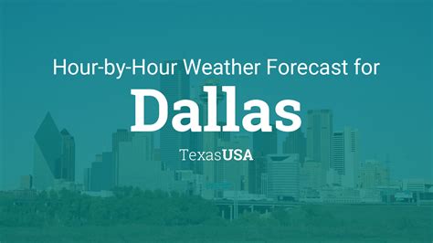 Hourly Weather Dallas Texas Tomorrow Pweth