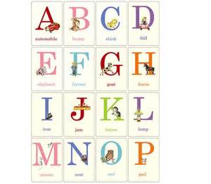 Baby Abc Flashcards Alphabet Alphabet Cards Vintage Childrens Books