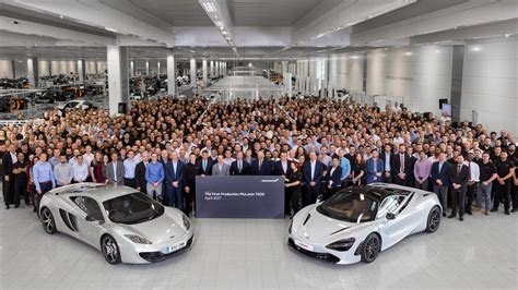 First Mclaren 720s Rolls Off Production Line The Drive