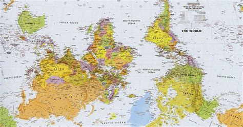 Así Es Un Mapa Del Mundo Según El País En El Que Te Encuentres